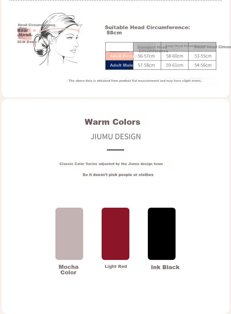 JIUMU Pure Wool Beret, Autumn And Winter Warm Woolen Painter's Hat, Japanese And British Retro Classic Versatile Hat for Wome 14