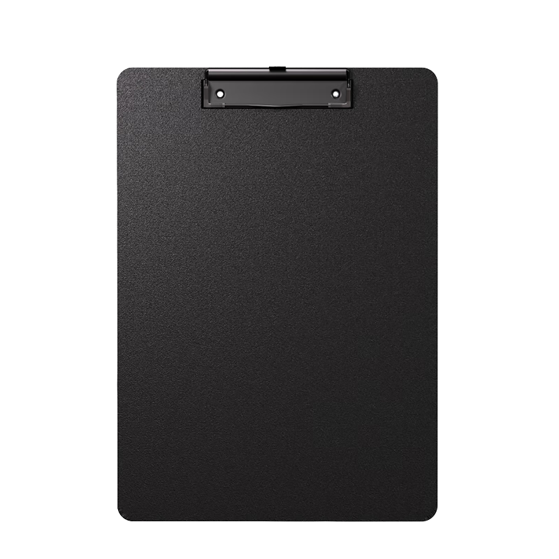SIMAA A4 Writing Clipboard, Metal Strong Clip Plastic File Folder Board Menu Drawing Board, Multifunctional Writing Pad, 8635 Gray
