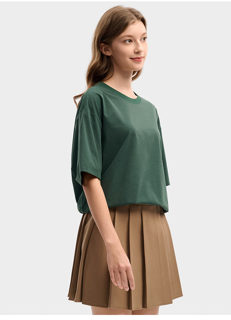FILA 2026 Summer Moisture-Wicking Quick-Dry Couple Short Sleeve T-Shirt Fashionable Round Neck Casual Sun Protection Top 74