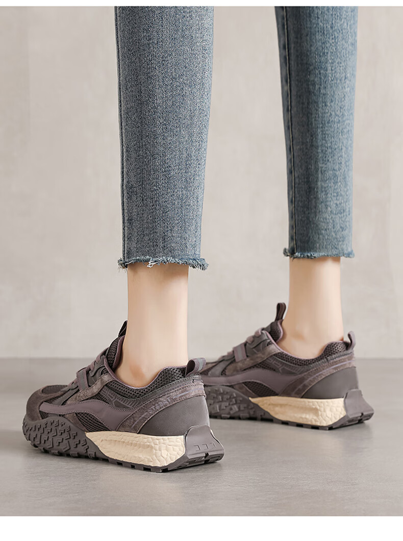 Saturday Lightweight Soft-Soled German Training Shoes Women Versatile Fashion Comfortable Casual Sports Travel Shoes Yellow Size 35 12