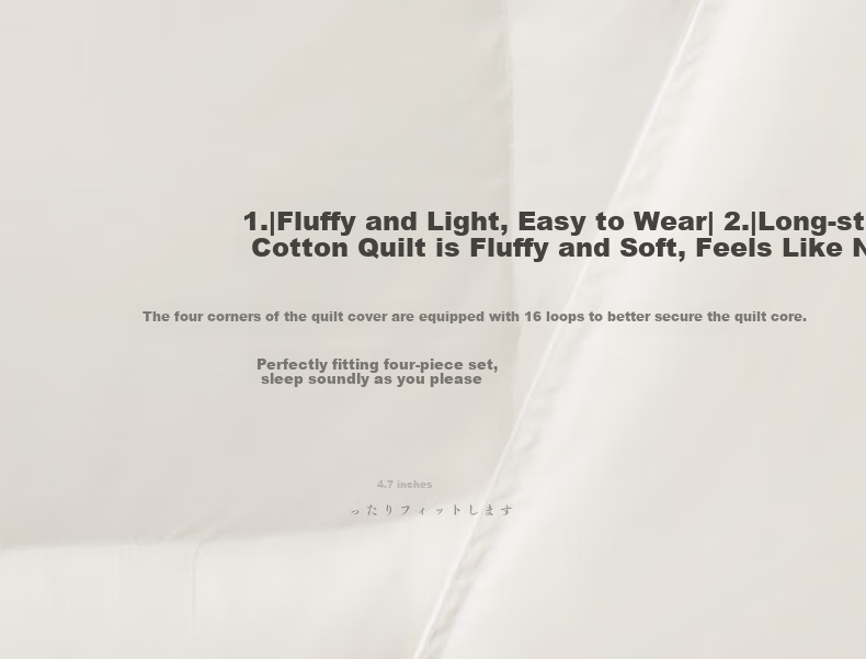 Interlagos Class A 90% White Goose Down Comforter, Imported from Japan, Air Conditioning Quilt, 280g, 200*230cm, White 24