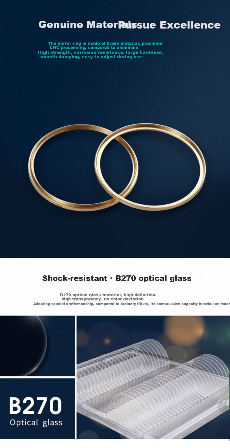 Haida UV Filter, 82mm Lens, Nano Double-Sided Multi-Layer Coating, Scratch-Resistant And Shockproof Protective Filter, Suitable for Canon, Nikon, Sony, Fuji And Other DSLR And Mirrorless Camera Lenses 5