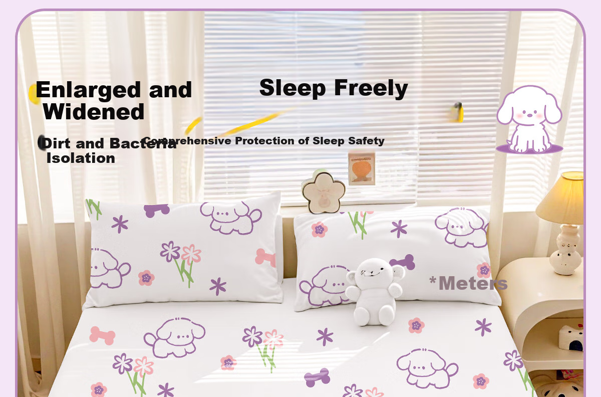 BADIGAO Disposable Four-Piece Bedding Set Including Fitted Sheet, Bedsheet, Duvet Cover, Pillowcases And Bedspread for Travel, Hotel Use, Thickened And Hygienic 12
