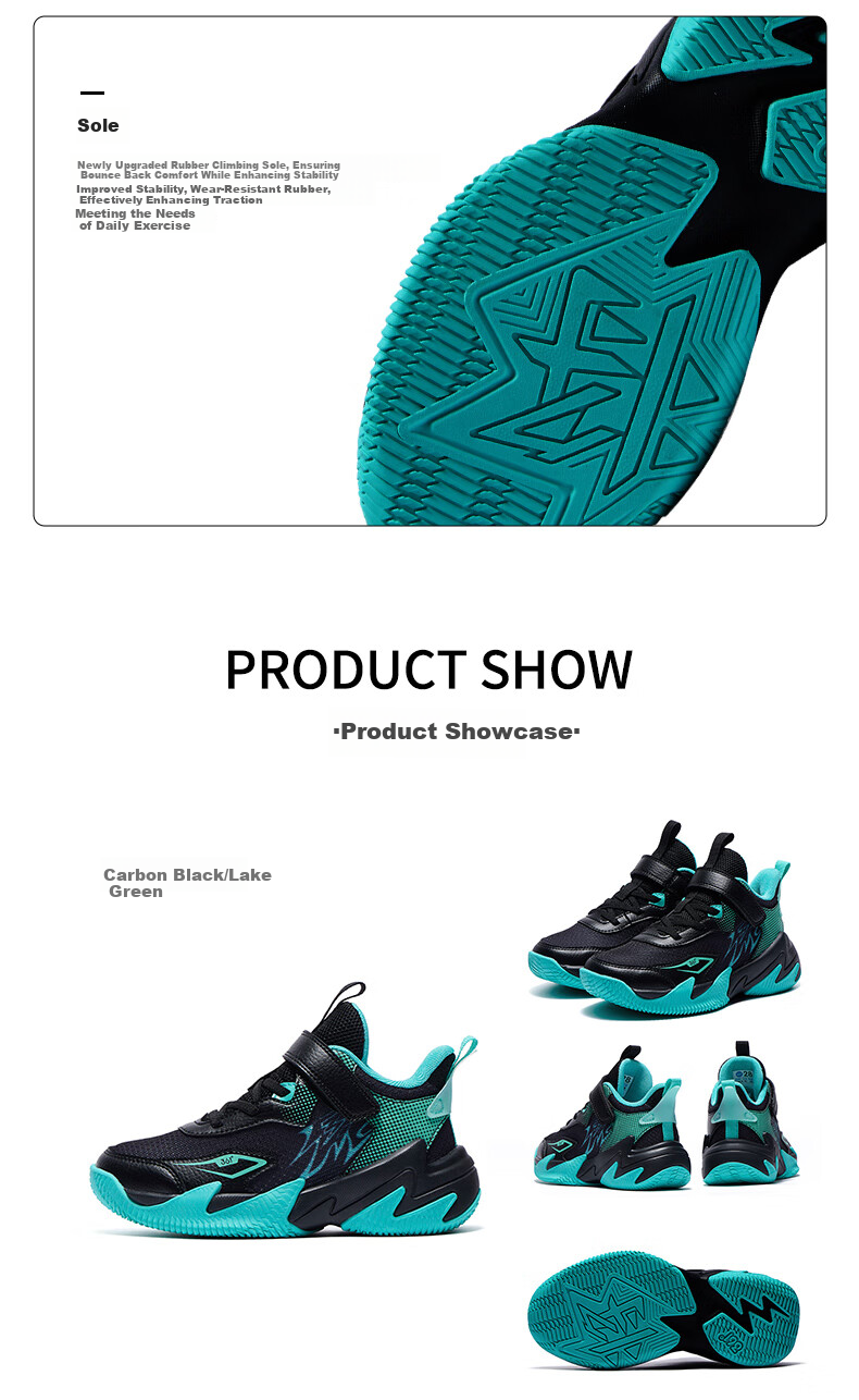 361° Children's Shoes, Hanjiang Kids Basketball Shoes, Size 25, All-Season Hard Ground Wear-Resistant Practical Training Sports Class Basketball Shoes, Purple, Size 27.5 16