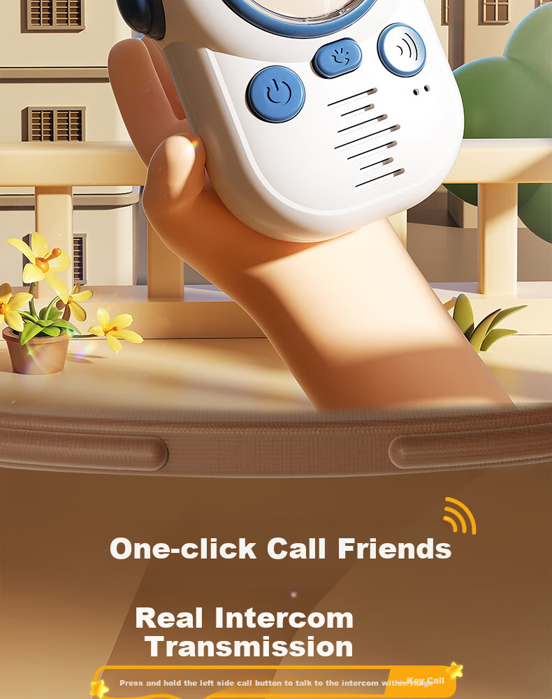 Kuangyeqishi Children's Walkie-Talkies Toy for Ages 3-6, Parent-Child Interactive Wireless Long-Distance Communication for Boys And Girls Aged 7-12, Birthday Gift 5