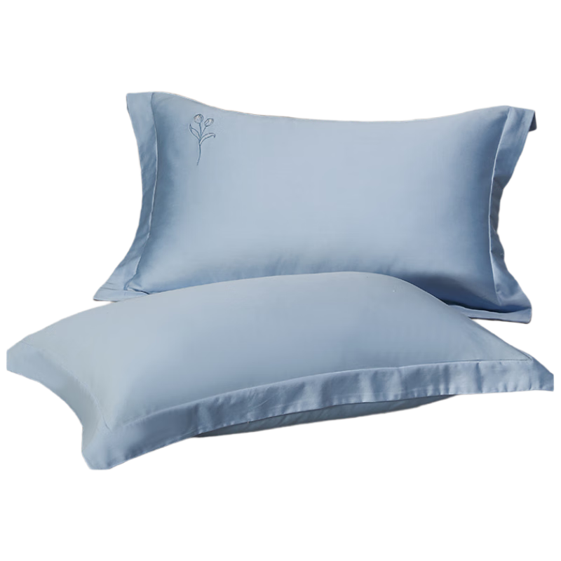 Bailisi Shuixing Jiafang Brand Pure Cotton Pillowcase, Single Piece, 60-Count Long-Staple Cotton, Full Cotton Double Pillowcase, All-Cotton Pillow Cover