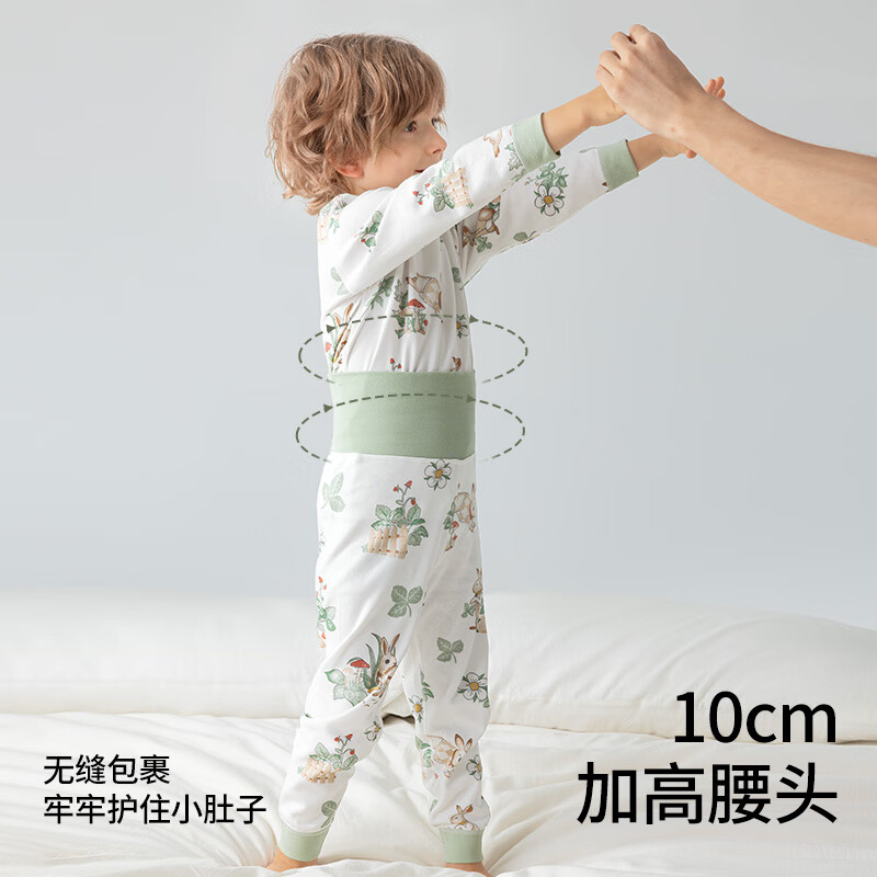 Betis Children's Pajama Set Autumn Winter 2025 New Boys Girls Baby Homewear Pure Cotton Long Sleeve Class A