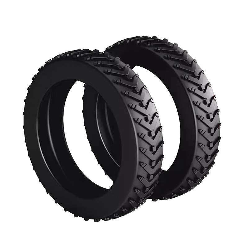40,000 KM Luggage Wheel Rubber Cover Protective Sleeve Replacement Silicone Silent Universal Spinner Wheel Accessory