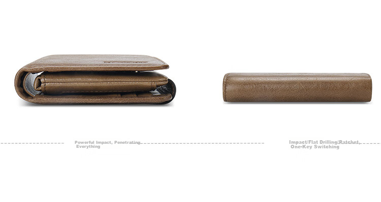 MEXICAN Men's Wallet, Top-Grain Leather, Soft Vertical Style, Multifunctional Short Card Holder, Practical Billfold 10
