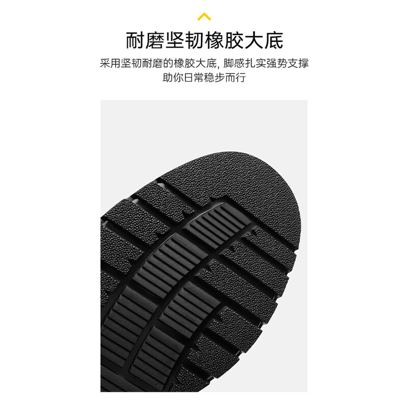 HLA Spring Men's First Layer Cowhide Leather Dress Business Casual Shoes 010A Black Size 39
