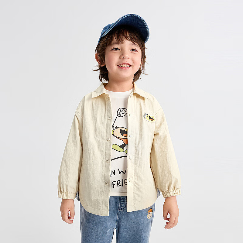 BALABALA Children's Clothing, Baby Outerwear, Boys And Girls Clothes, New Autumn Thin Shirt, Cute Casual Style, 208325105209