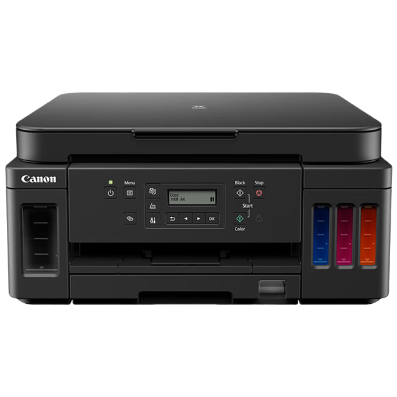 Canon G6080 Business Office Color Multifunction Printer Copier Scanner High Capacity Refillable Wireless WiFi Automatic Duplex Printing Home Use