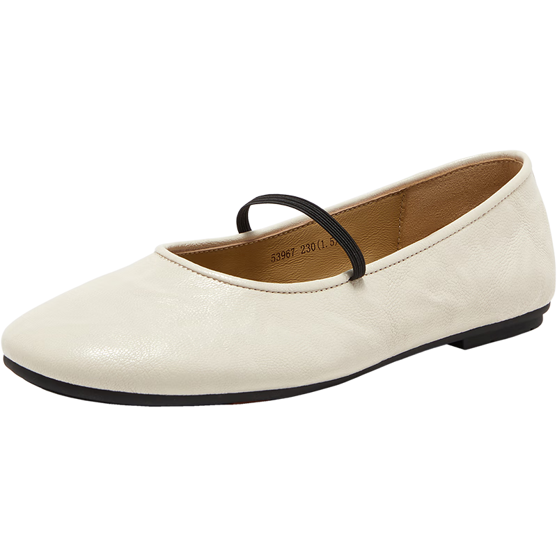BataBata Mary Jane Women's Spring Mall Lambskin Low-Cut Soft Sole Doll Shoes 53967AQ5