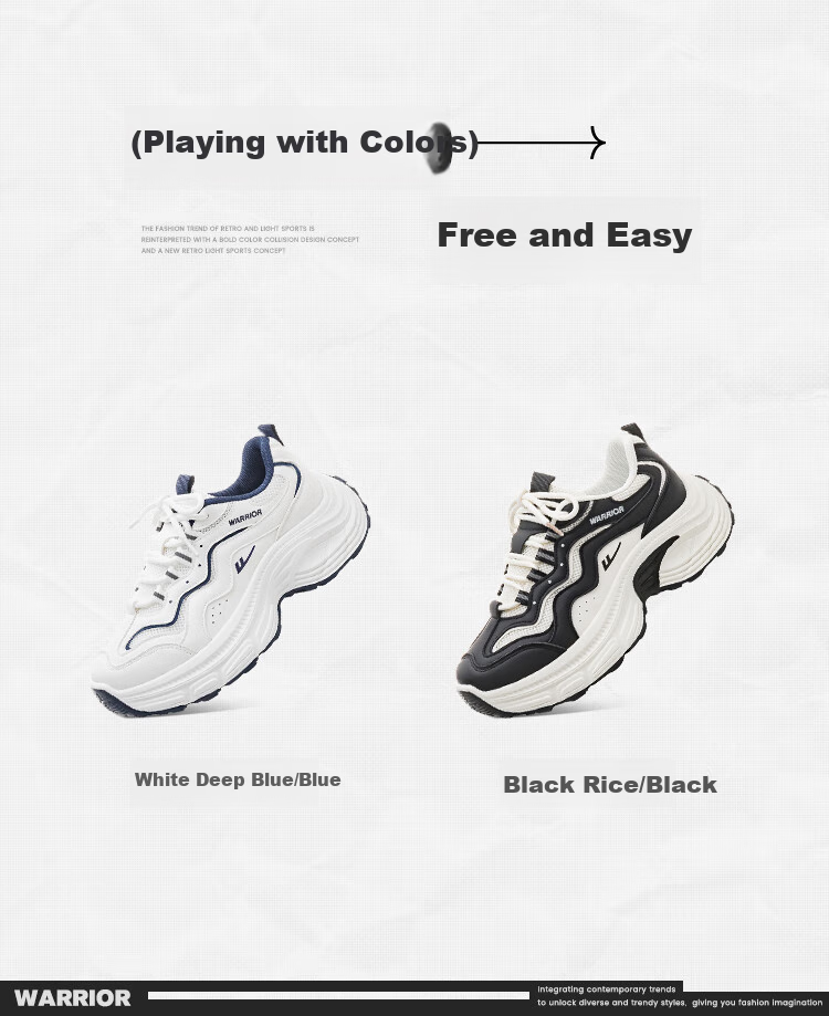 Huili Official Women's Shoes, Summer Sports Shoes for Women, 2026 New Trendy Comfortable Footwear, Black And White, Size 35 (225mm) 4