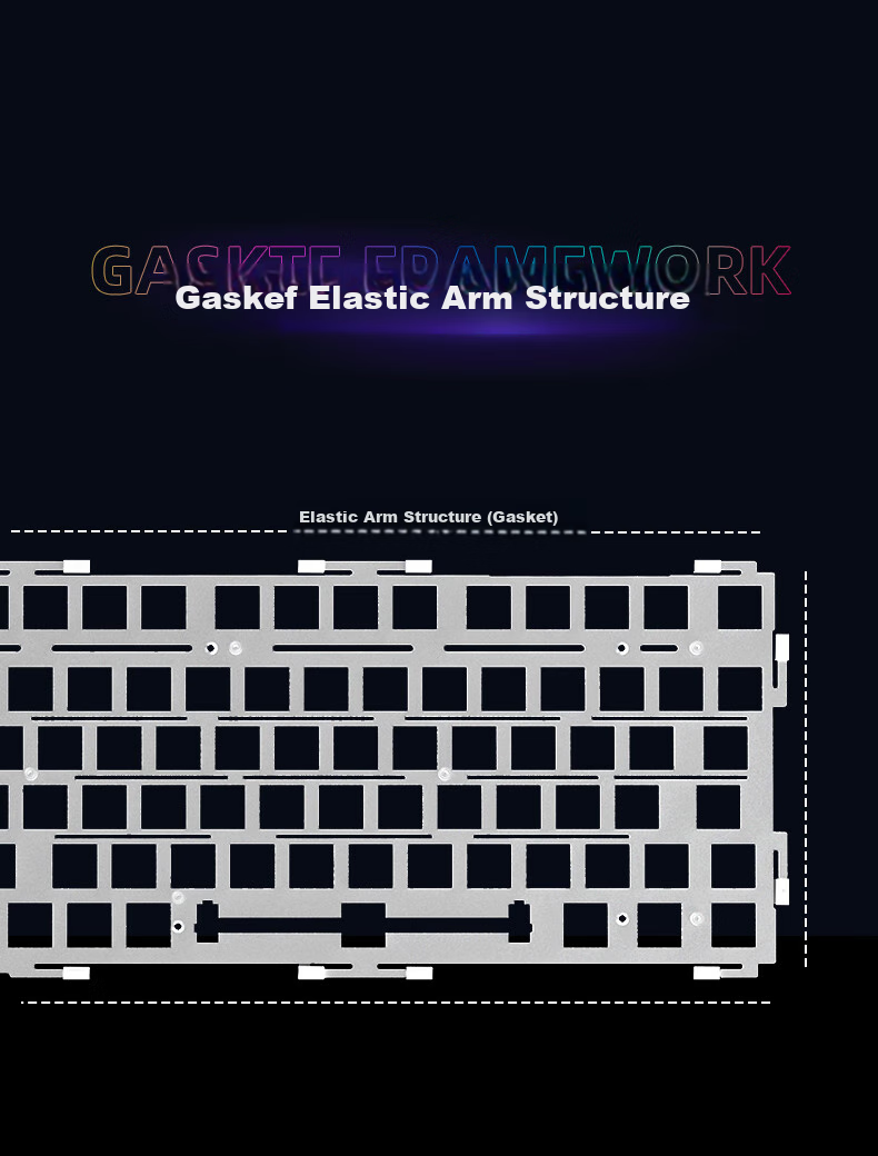 Ikbc K99 Custom Mechanical Keyboard, 99 Keys, E-Sports Gaming Keyboard, Office Typing Feel Good, Tri-Mode Mechanical Keyboard, Gaming Keyboard, Sanpin King Switch 45g 7