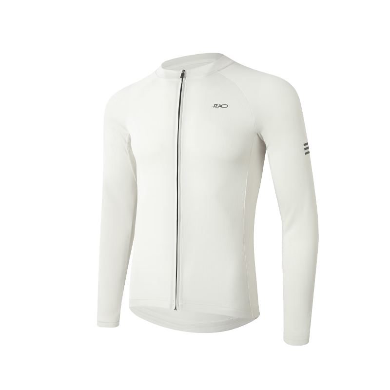 JD Jingzao RC100 Men's Summer Long Sleeve Quick-Dry Cycling Jersey Mountain Road Bike Riding Gear Gray 3XL