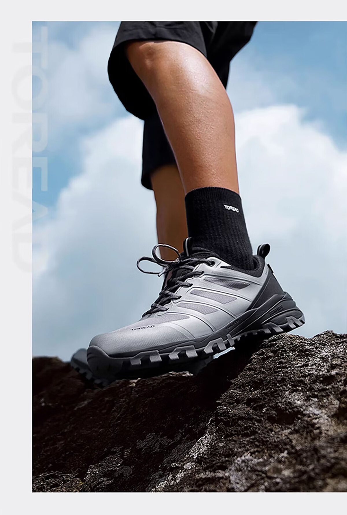 TOREAD Waterproof Hiking Shoes for Men, Autumn And Winter Outdoor Mountaineering Shoes, Non-Slip Comfortable Casual Sports Shoes TFAABN91766 12