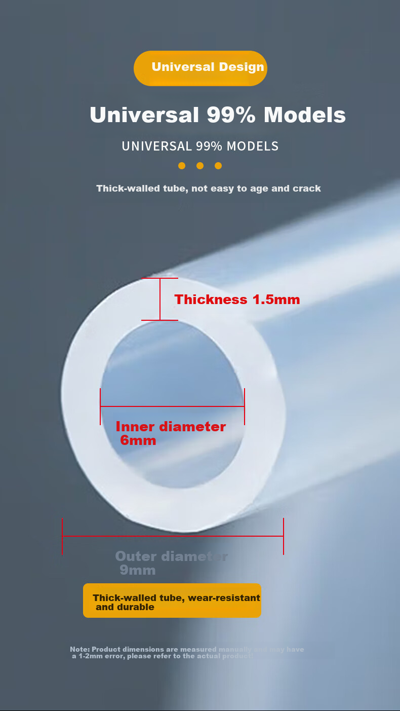 Jingwanhui Water Dispenser And Tea Bar Machine Electric Kettle Upper Water Pipe, Tea Tray And Table Bucket Water Pumping Pipe Sediment Rubber Hose, 1.4 Meters Complete Set W849 2