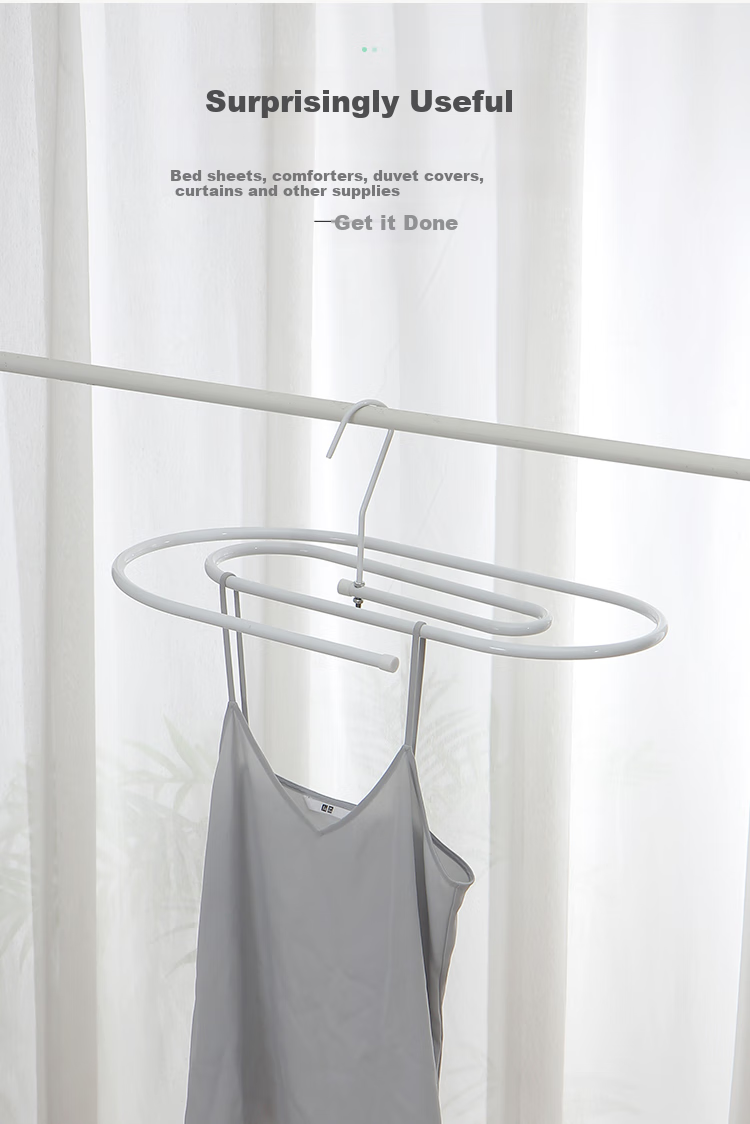 Ourunzhe Foldable Sock Hanger, Windproof Clothes Drying Rack, Multifunctional Drying Stand, Baby Sock And Clothing Hanger, Towel Rack, 32 Clips 5