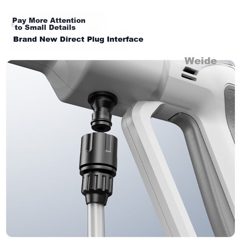 Oulaide Portable Wireless High-Pressure Car Wash Machine with Lithium Battery-Powered Water Gun for Home Use And Car Cleaning 34