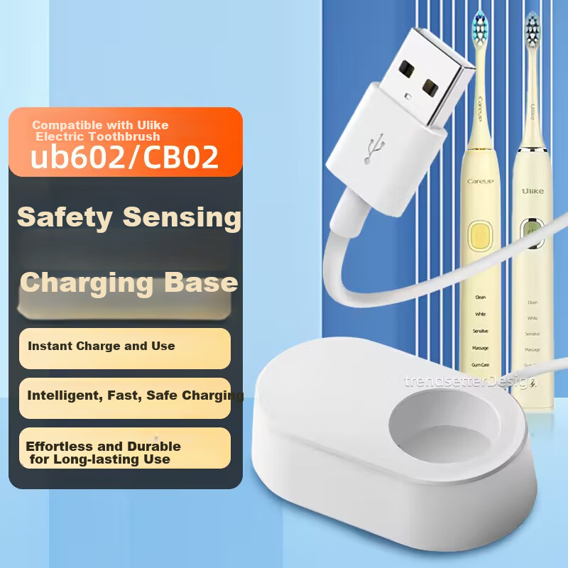 Chaofan Compatible with Flyco Electric Toothbrush Charger Base FT5105/FT7106/FT7205/FT7107, Wireless Induction Charging Cable Accessory 1