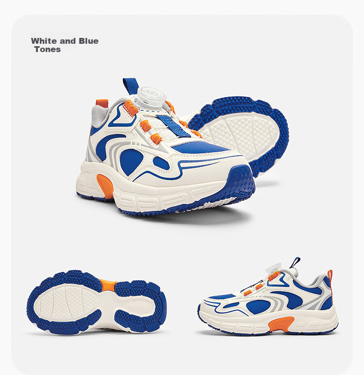 BALABALA Children's Shoes, Kids' Sneakers for Boys And Girls, Autumn And Winter Footwear, Retro Dad Shoes, Non-Slip, Fleece-Lined, Warm, Trendy 9