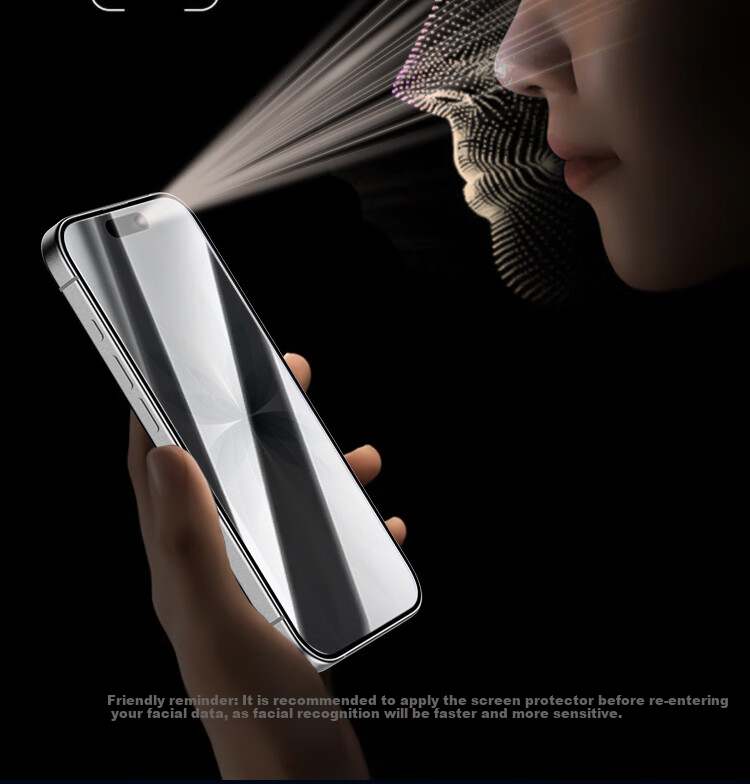 ESCASE Privacy Screen Protector for IPhone 17 Tempered Glass Film Anti-Peeping Anti-Glare Full Coverage HD Ultra-Thin Glass Privacy Protection Film for IPhone 17 14