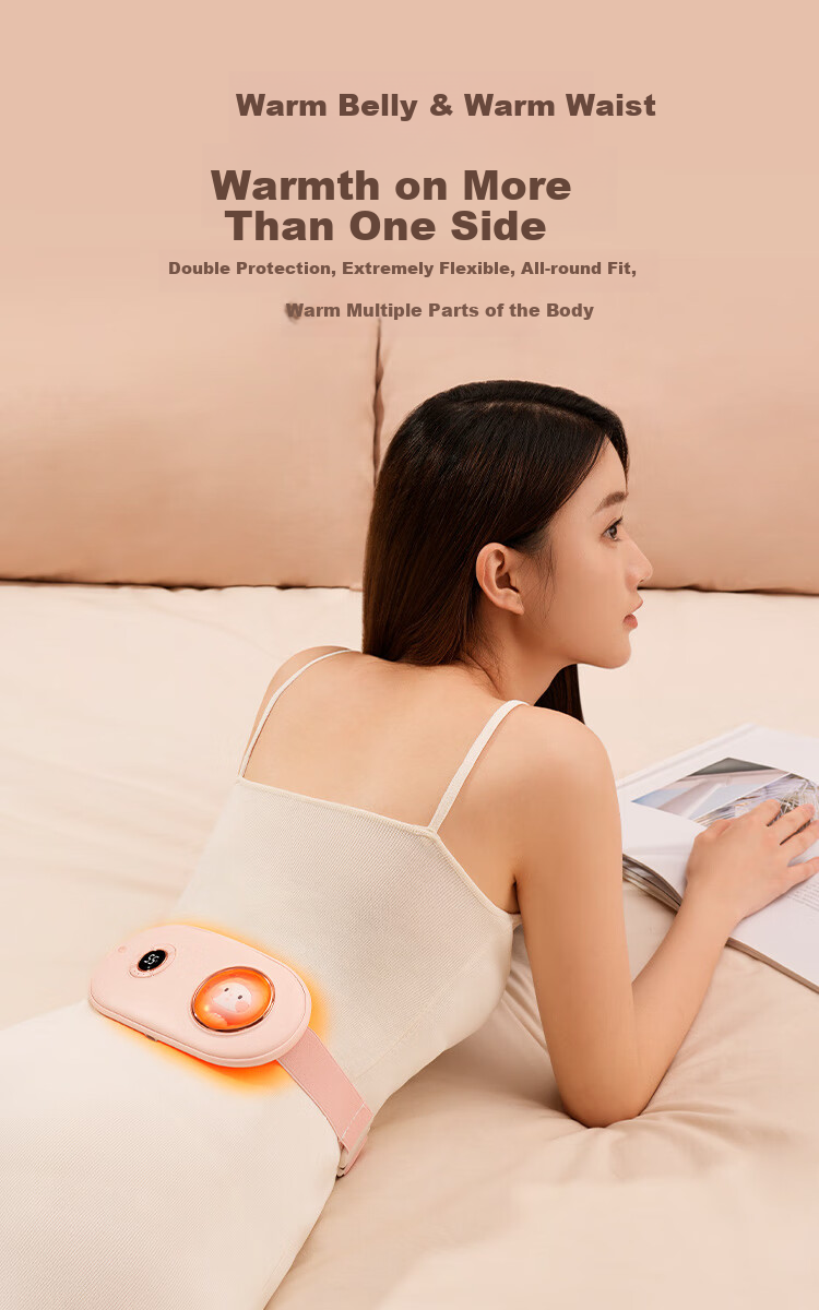 JD Original Moonlight Planet Warm Uterus Belt, Menstrual Pain Relief Hot Compress Heating Pad, Birthday Gift for Wome 4