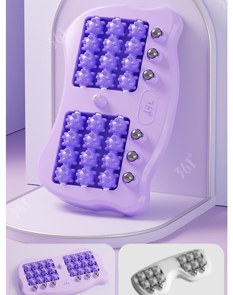 361° Foot Massager Roller Acupressure Foot Massage Board Reflexology Bead Foot Therapy Scraper for Home Use 4