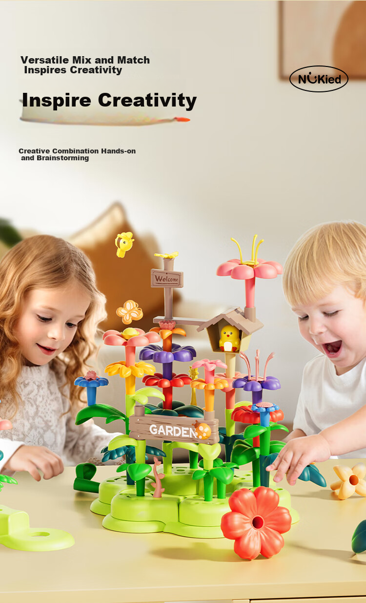 Niuqi Large Building Blocks Toy 3-6 Years Old 3D Creative Multi-Dimensional Soft Blocks Early Education Educational Gift 10