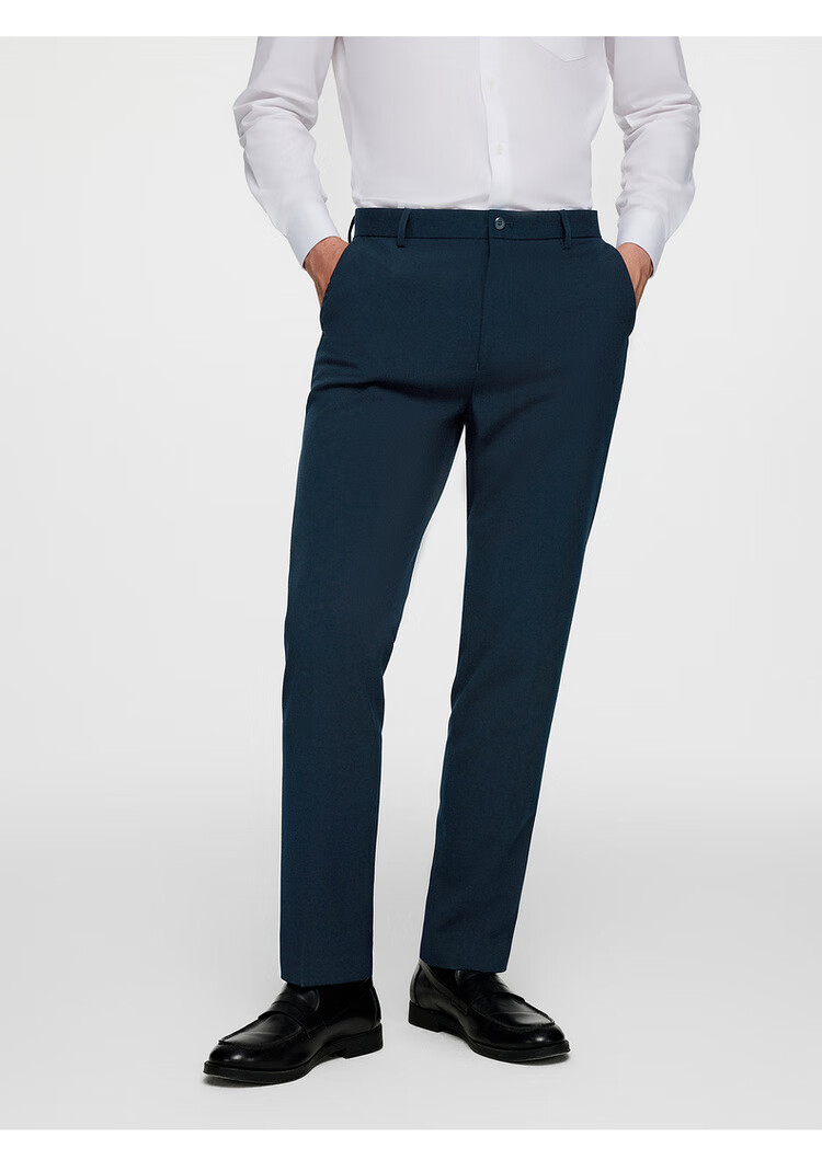 G2000 Comfortable Draped Soft Business Commuter Men's Dress Pants for All Seasons 19