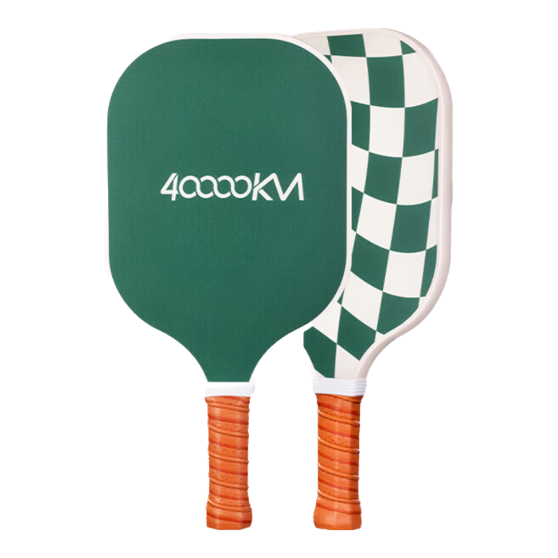 40,000 Kilometers Pickleball Paddle Set Fiberglass Pickleball Paddle with Honeycomb Core Advanced Practice Training Level Paddle and Board