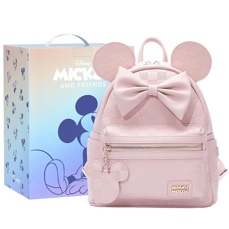 Disney Handbag, Women's Backpack, Fashionable Teenage Girl Backpack, Birthday Gift for Women, Gift Box Packaging