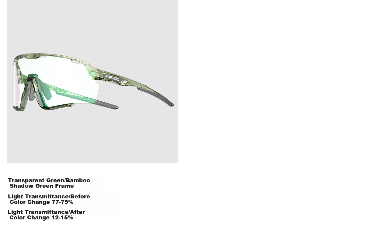 KAPVOE Colorful Hiking And Mountaineering Glasses, Snow-Climbing Polarized Windproof Sand-Proof UV Protection Goggles 38