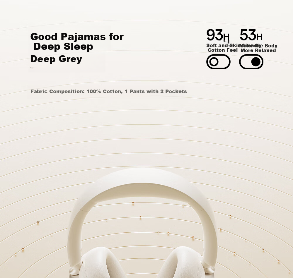 Manbuzhehuazai Evo Space Over-Ear Active Noise Cancelling Bluetooth Headphones, Bluetooth 5.4, Earth Brown, Dual Gold Certification, 93-Hour Battery Life, Compatible with Apple, Huawei, Xiaomi 21