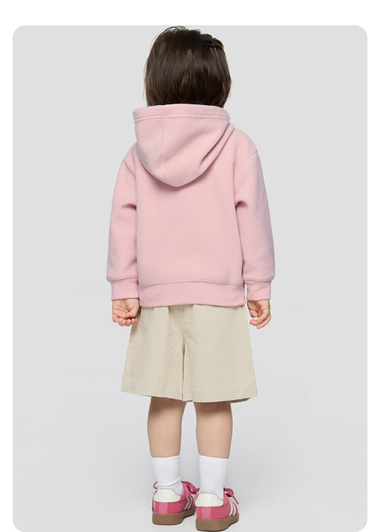 GAP Kids Unisex Autumn Logo Fleece Hoodie 804638 11