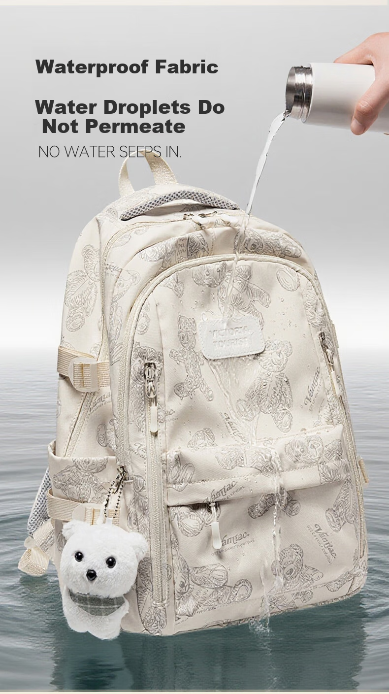 VICTORIATOURIST Backpack for Middle School Girls, Stylish Casual Lightweight Laptop Bag with Large Capacity for High School And College Students 11