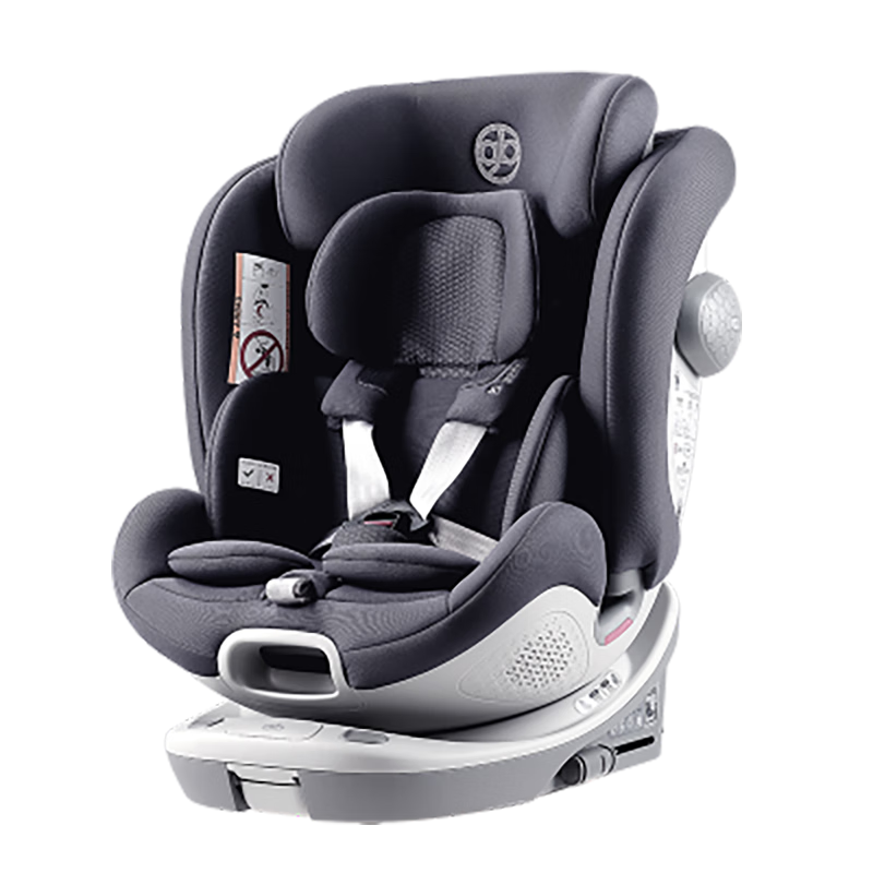 Gb Safety Cabin No.1S Baby Series 8 High-Speed 360-Degree Rotating Car Safety Seat 0-7 Years Midnight Blue