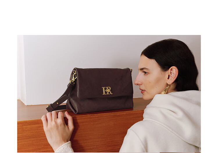 HR Handbag, Women's Large Capacity Commuter Shoulder Bag, Genuine Leather Underarm Bag, Women's Birthday Gift 4