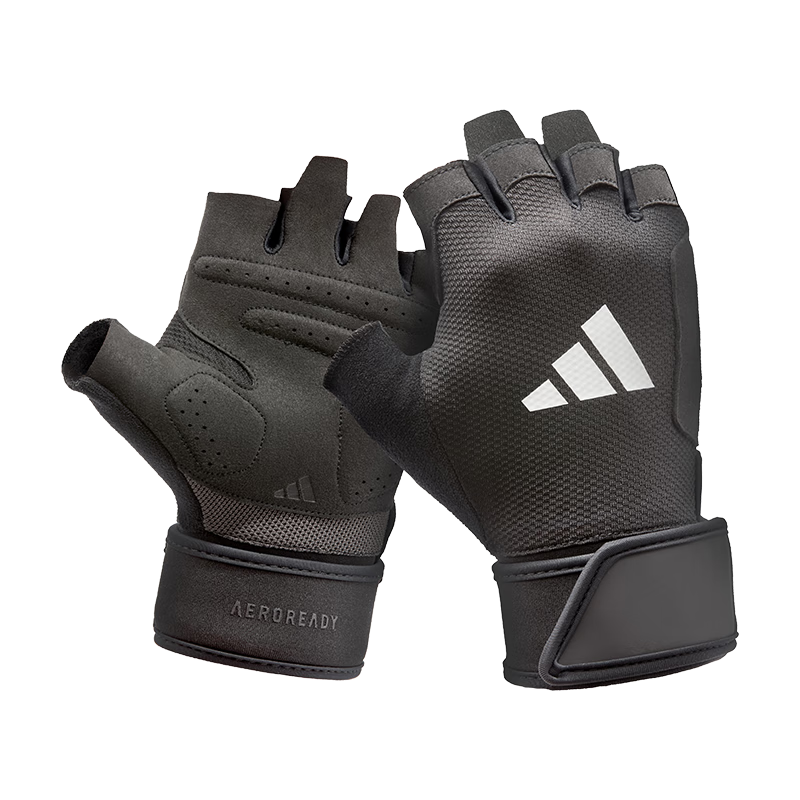 Adidas Men's Fitness Gloves Half Finger Training Pull-up Dumbbell Anti-slip Rock Climbing Gloves