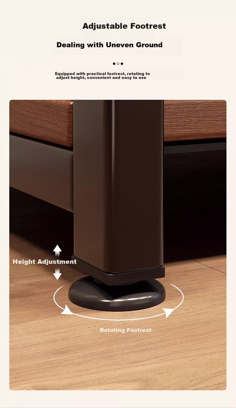 Quanpinwu Kitchen Storage Rack, Multifunctional Floor Cabinet, Cutting Table, Workbench, Sideboard Storage Rack, Narrow Cabinet, Coffee Table, 83 12