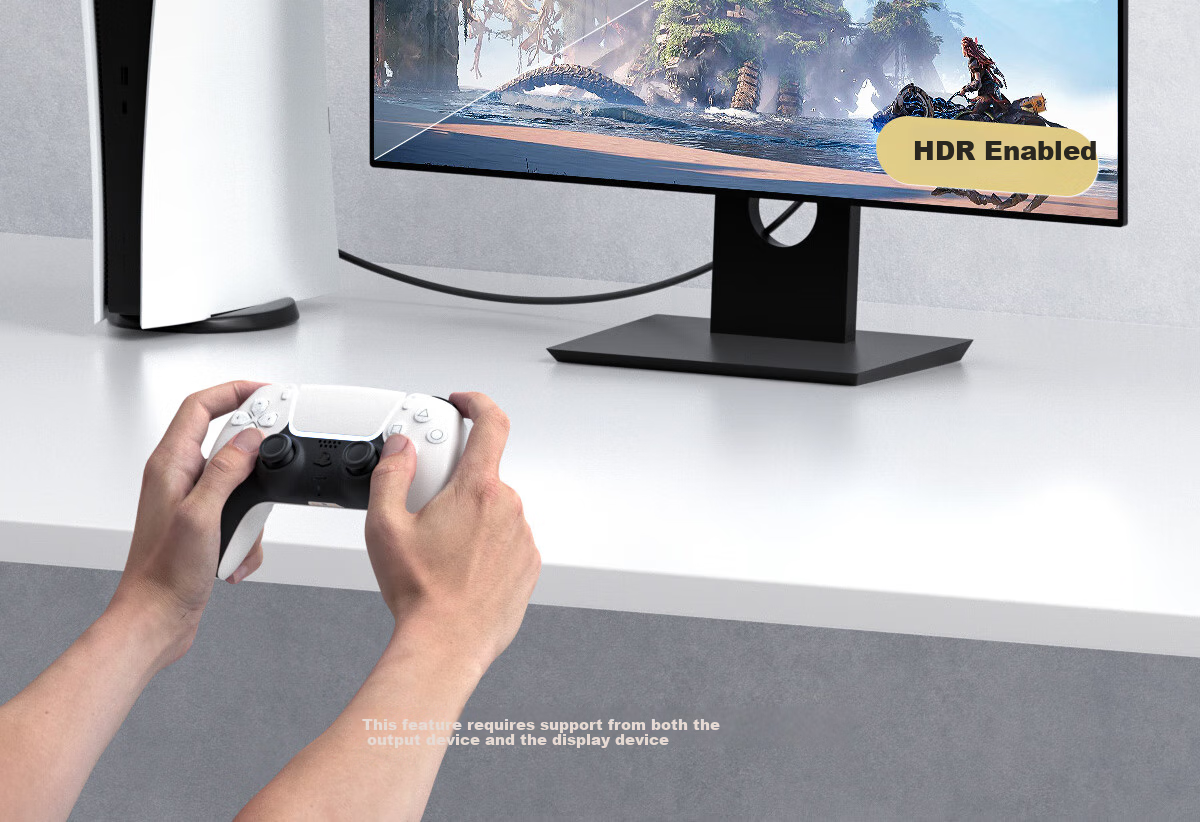 Hagibis DP Cable Version 1.4, Computer Monitor Connection Cable, Flexible Thin Wire, 8K High-Definition DisplayPort Interface, 4K 240Hz High Refresh Rate, 2K 360Hz Video Cable 11