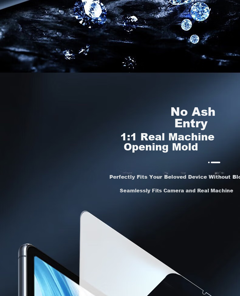 ESCASE Tempered Glass Screen Protector for Huawei MateBook E Go 2022 Model, 12.35-Inch Shatterproof Screen Protection Film, HD Full Glass Film, ES16 Transparent 13