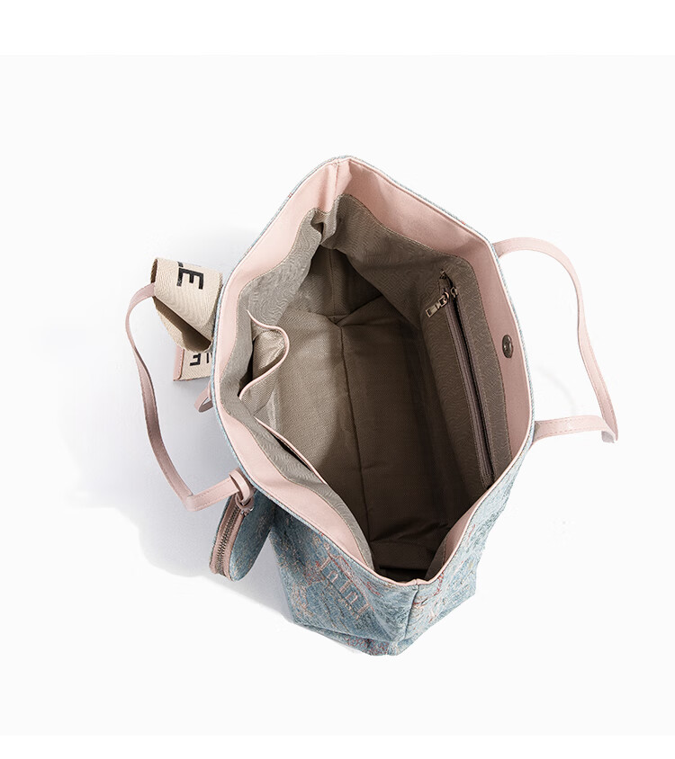 Mark Fairwhale Embroidered Casual Large Capacity Tote Bag Daily Commuter Versatile Shoulder Handbag Birthday Mother's Day Gift 10