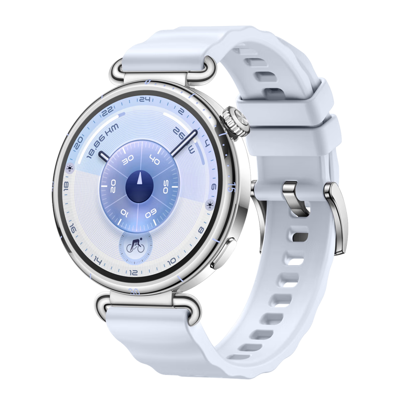 Xiaopijiang Huawei Watch Strap Compatible with New GT6/GT5 Pro/GT5/GT4 Wide Wave Silicone Band Quick Release Connector for Watch5 Women 42/41mm Dial Universal