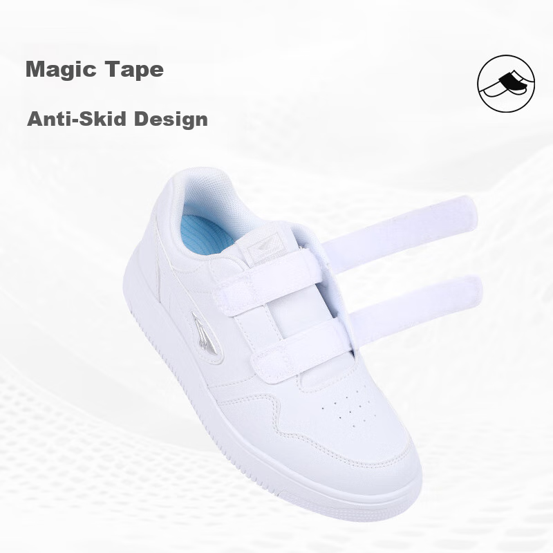 DR路KONG Sports Shoes Autumn Unisex Children's School White Casual Sneakers 2C10A3016AX White Size 35