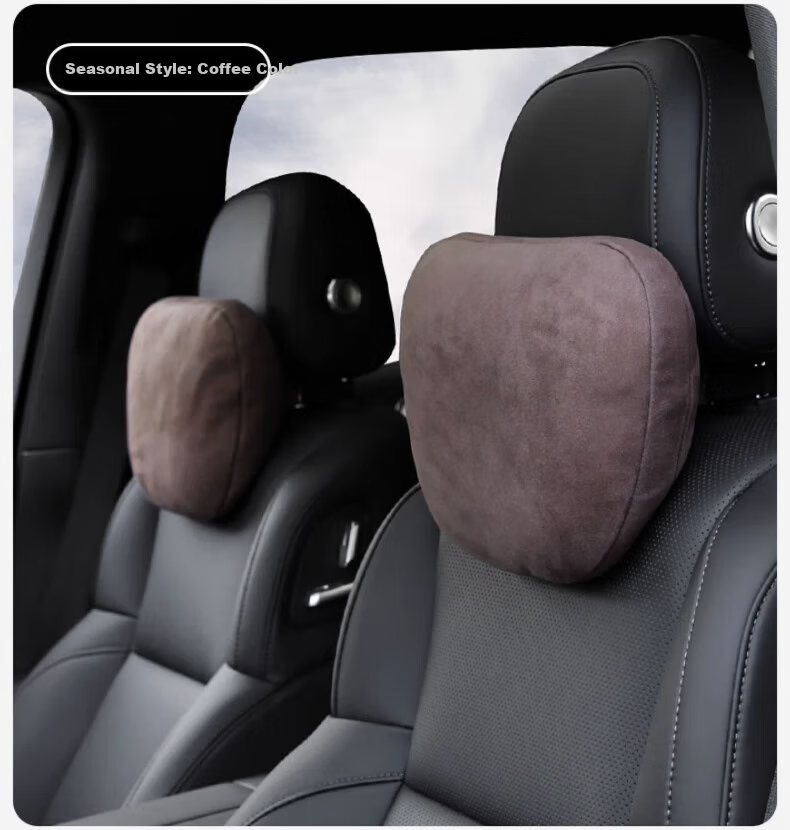 BIMLL B Car Headrest Suitable for Maybach Headrest, Mercedes-Benz, Tesla Neck Support Pillow, Wenjie Lumbar Cushio 11