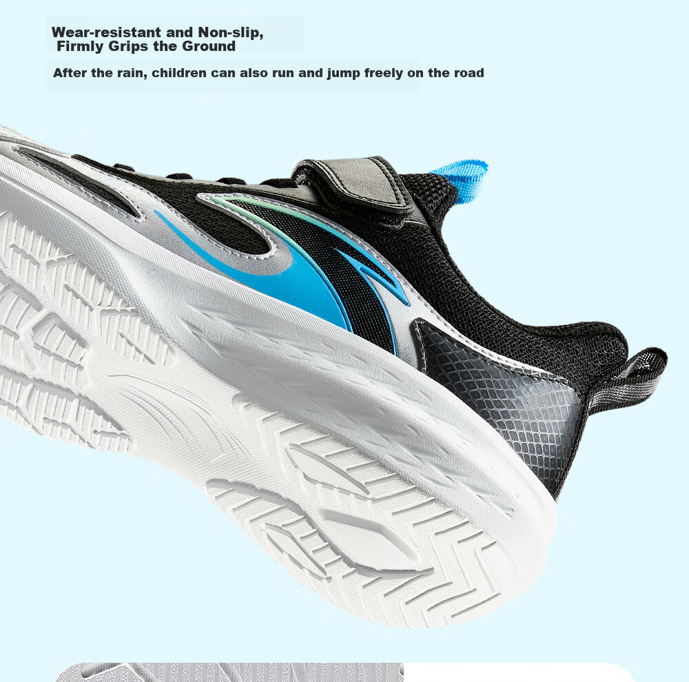 Anta Kids Boys Big Children Running Shoes 2025 Breathable Comfortable Durable Mesh Sports Shoes A12535515 9