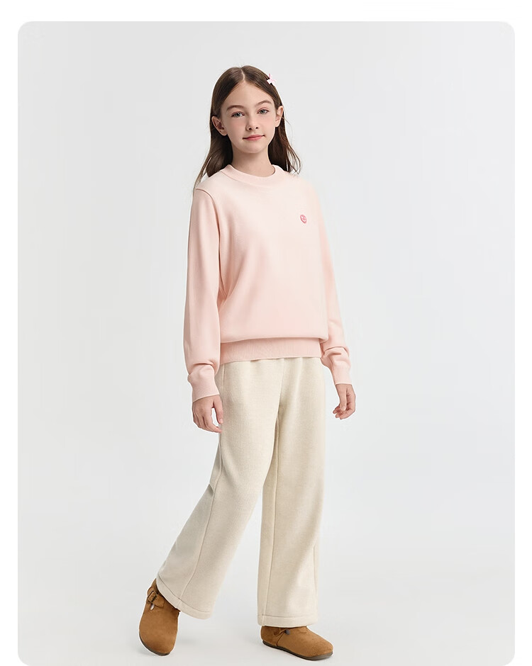 BALABALA balaOne Kids Sweater Children's Knitwear Boys Girls 2025 Spring Autumn Base Layer Parent-Child 208325103209 7