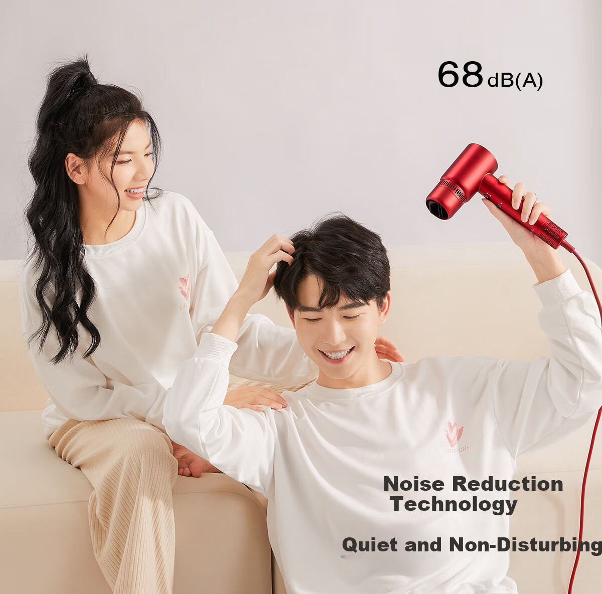 T-FLASH Aiqi F3pro Plasma High-Speed Hair Dryer, Hair Care, Quick-Drying, High-Power, Home Use, Constant Temperature Electric Hair Dryer Gift Box, Birthday 520 Gift for Wife Or Girlfriend 25